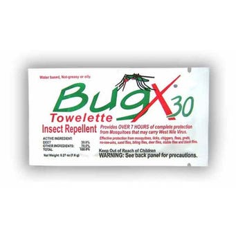 Bug X 30 Towelettes
