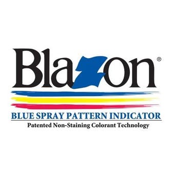 Blazon Blue Spray Pattern Indicator